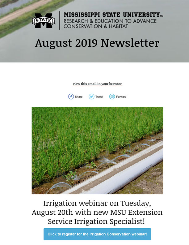 August 2019 Newsletter