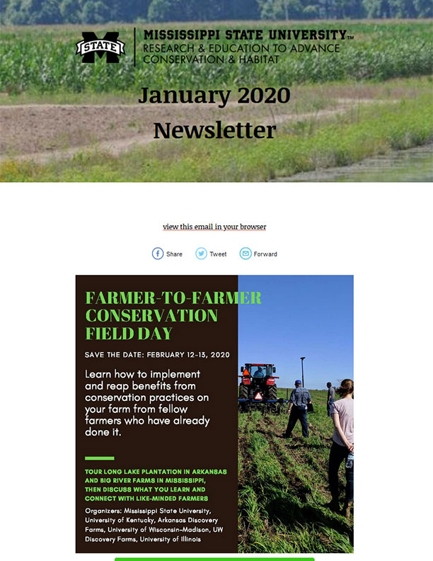 January 2020 Newsletter