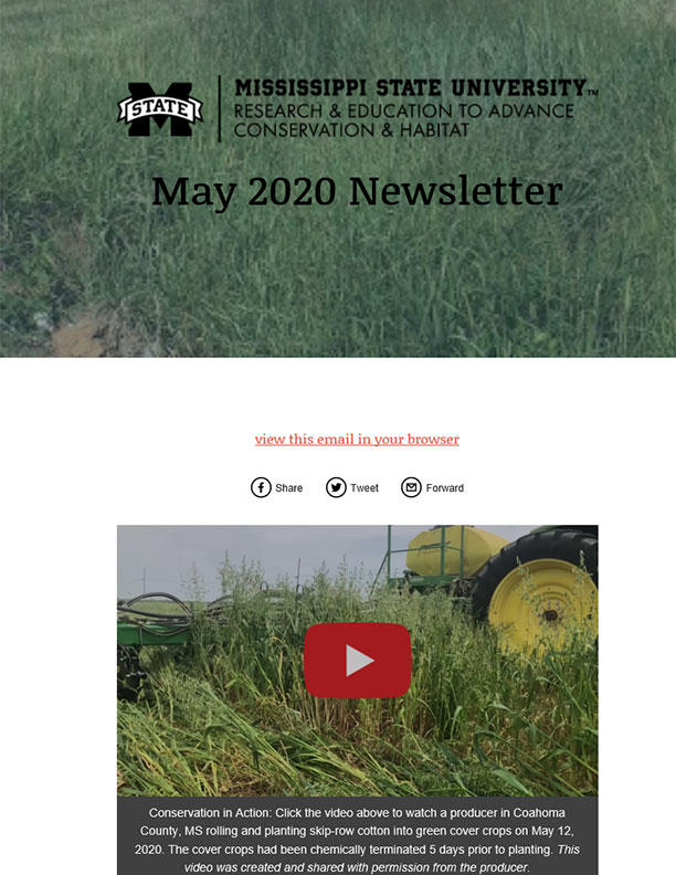 May 2020 Newsletter